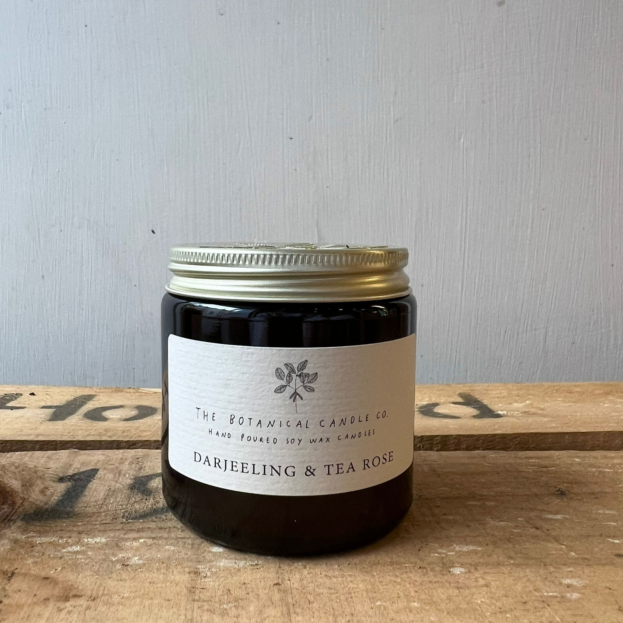 Darjeeling & Tea Rose Soy Wax Candle | Sm