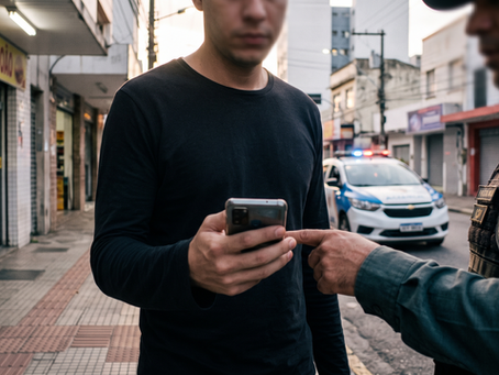 A Polícia Pode Exigir a Senha do Seu Celular em uma Abordagem?
