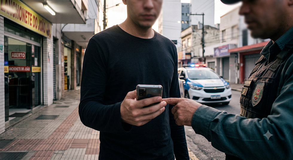 A Polícia Pode Exigir a Senha do Seu Celular em uma Abordagem?