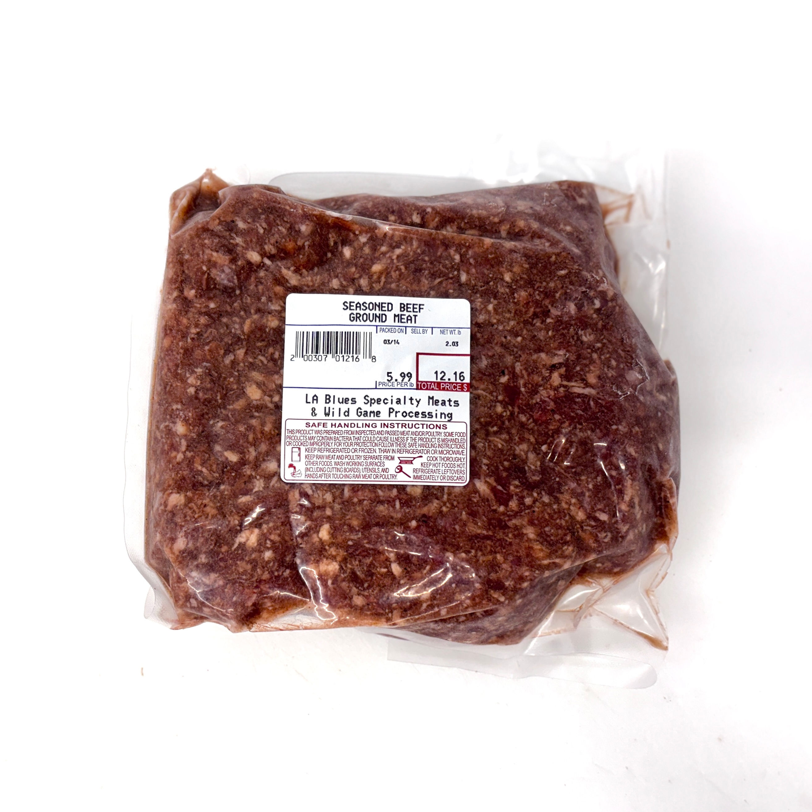 Ground Beef - Seasoned