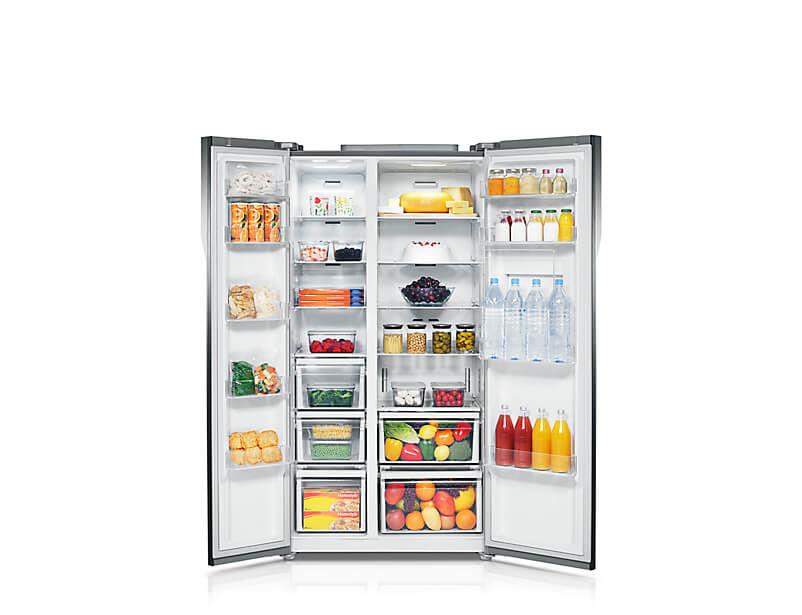 Thumbnail: RS554NRUA1J Side by Side Refrigerator Samsung