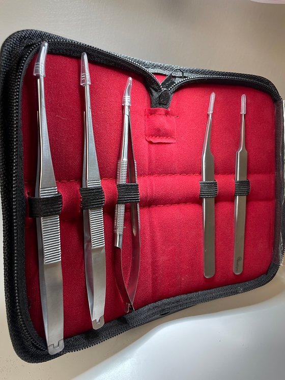 5-Piece Microsurgery Instrument Set | MedSync Shop