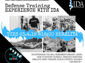 Plan Your Pesach: Israel Defense Academy (IDA) LoveLoveIsrael Exclusive!