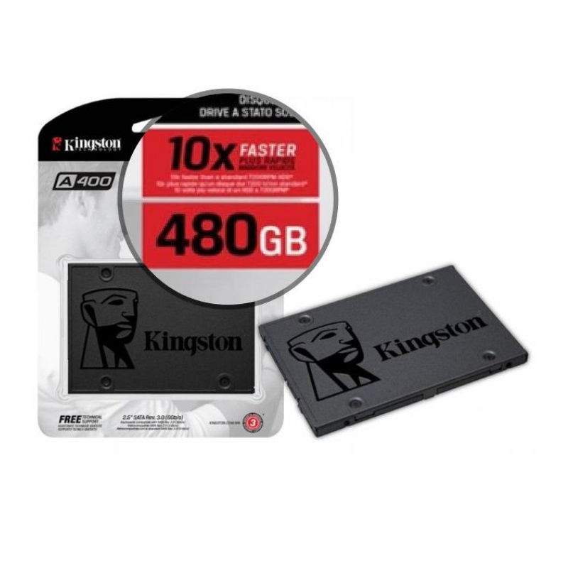 SSD KINGSTON A400 480GB SATA 2.5"