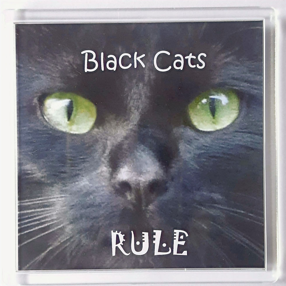 Thumbnail: Black Cats Coasters