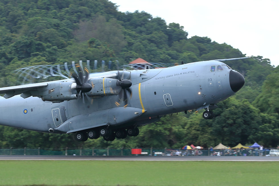 TUDM Airbus A-400M M54-03, Lima 2025 Langkawi