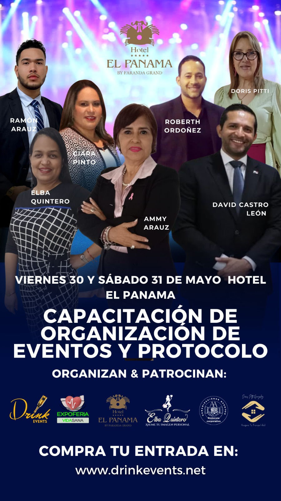 Capacitación de Organización de eventos y Protocolo 