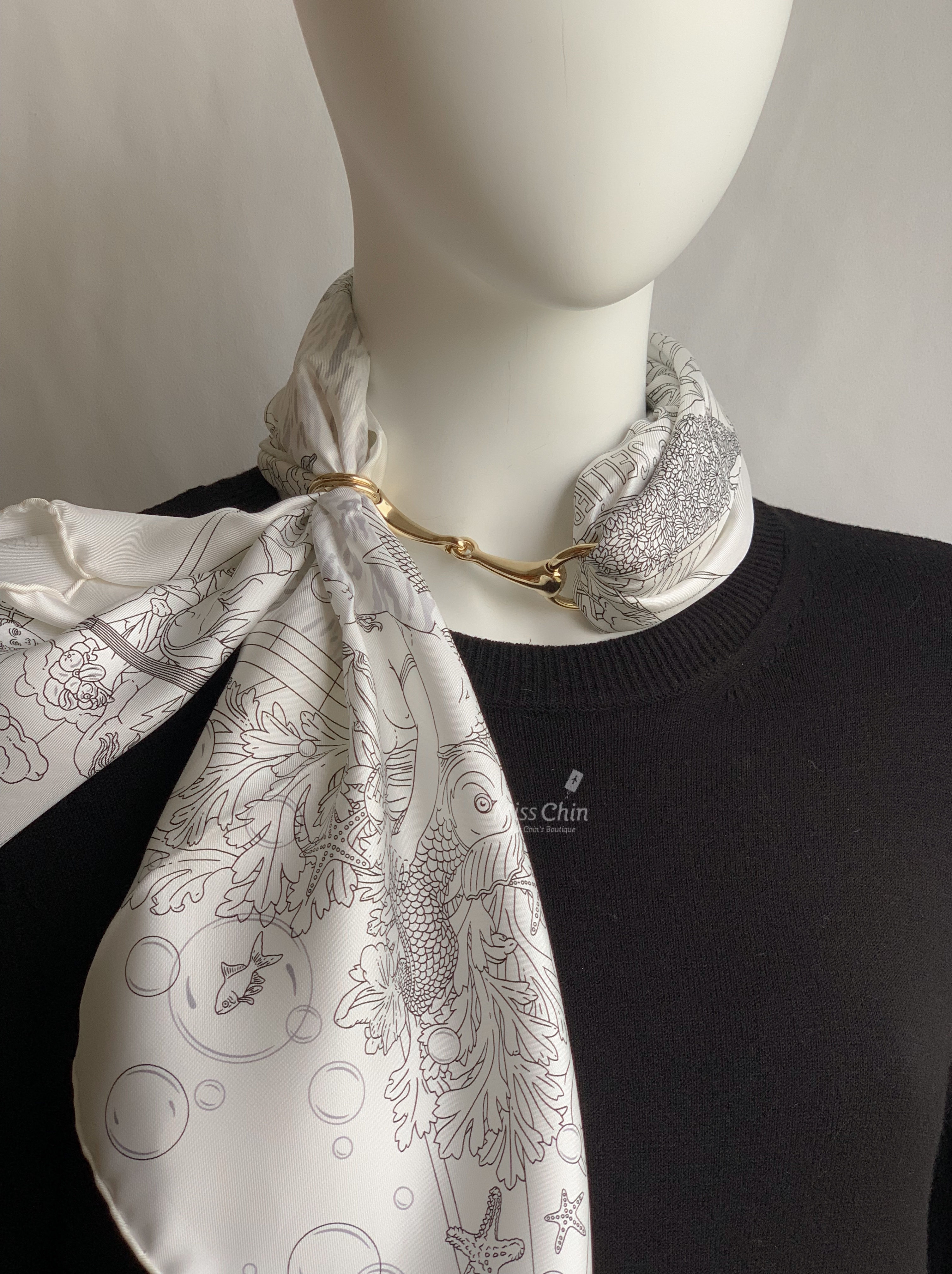 Hermes Mors 90 絲巾環