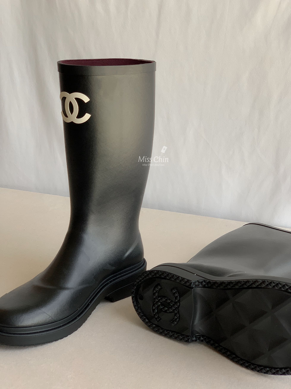 縮圖：Chanel 雨靴