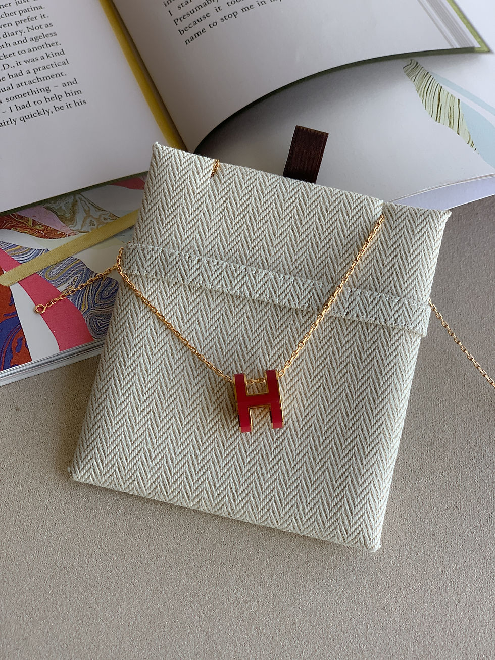 縮圖：Hermes Pop H 項鍊