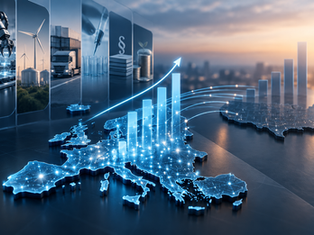 Die Investitionen in industrielle KI-Anwendungen in Europa sind im ersten Halbjahr 2026 auf 6,8 Milliarden Euro gestiegen und erreichen damit 44 Prozent des US-Niveaus.