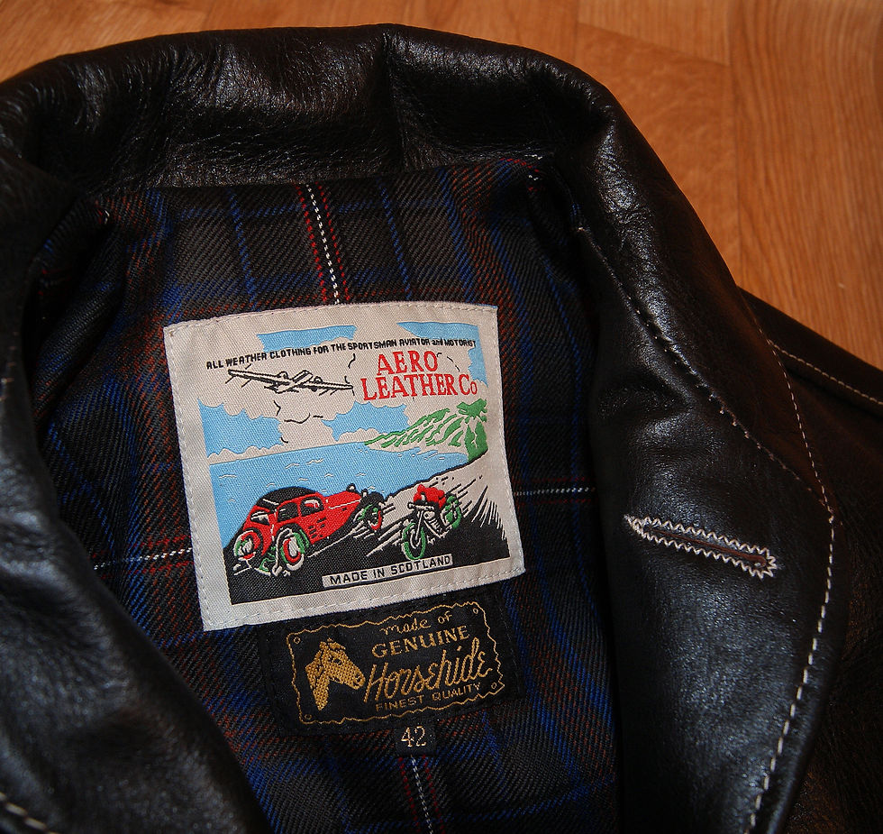 Aero Horsehide Leather Jacket