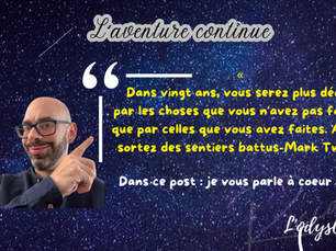 L'aventure continue