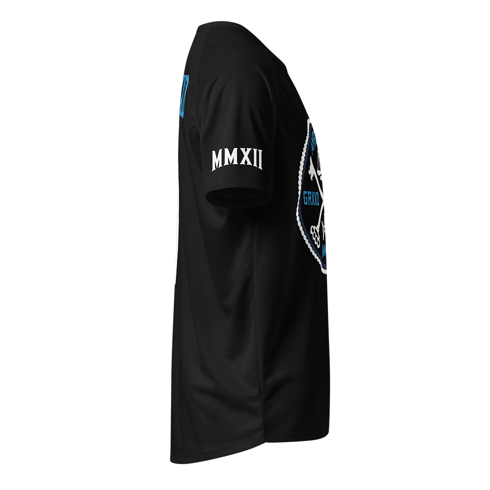 Thumbnail: AMRCN GRXXD Coat of Arms // Unisex sports jersey