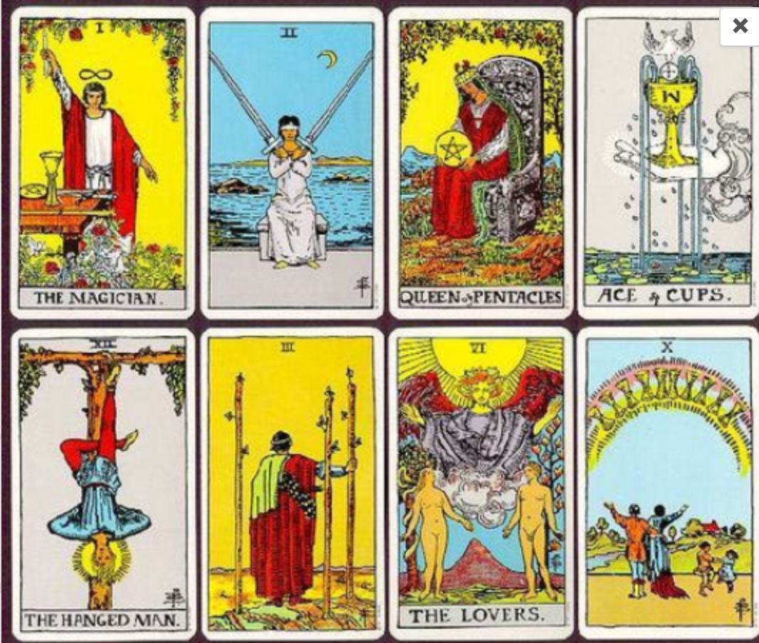 Old Fashioned Tarot Reading 2-3 Questions