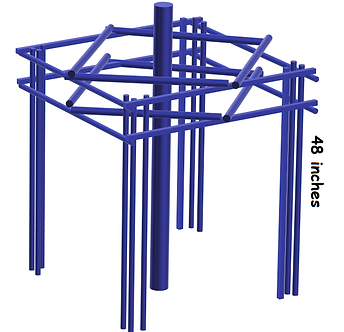 Dock anchor rebar frame 2