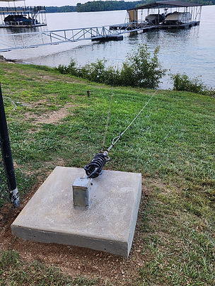 Upgraded dock anchor