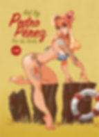 ART BY PEDRO PEREZ, PIN UP GIRLS.