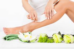 legs waxing