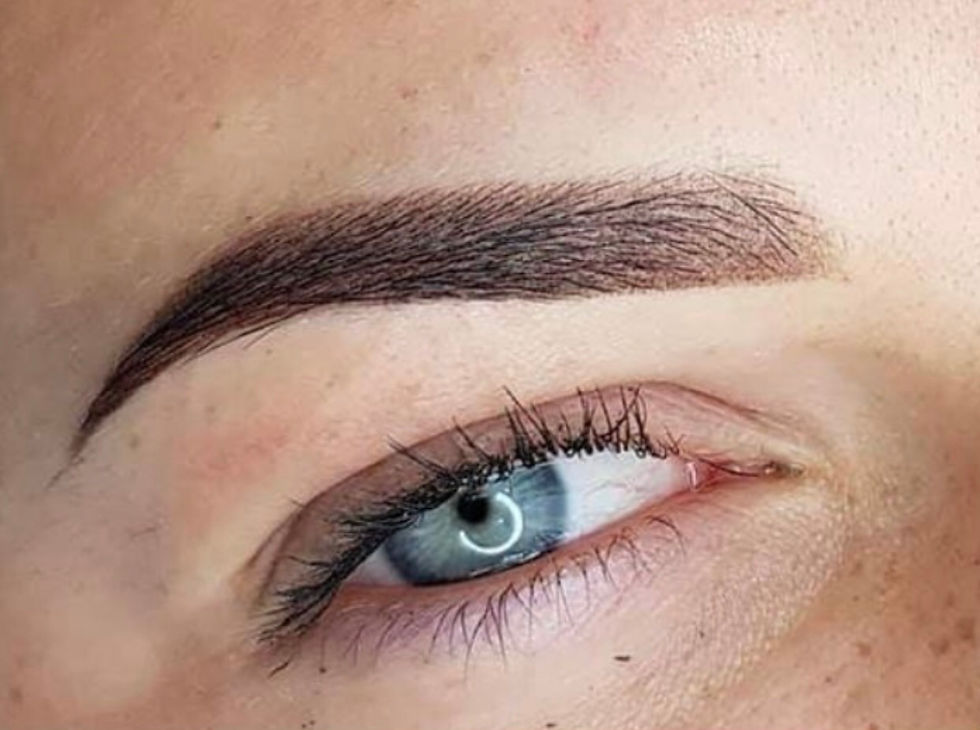 ombre eyebrows
