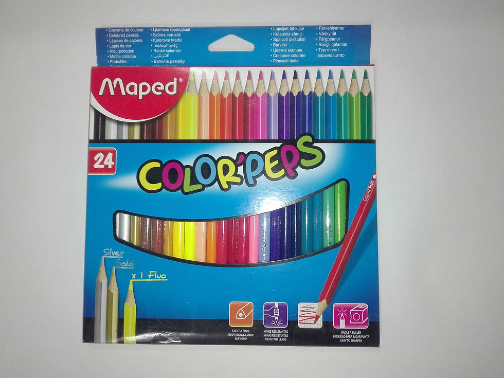 Caja de crayones Maped