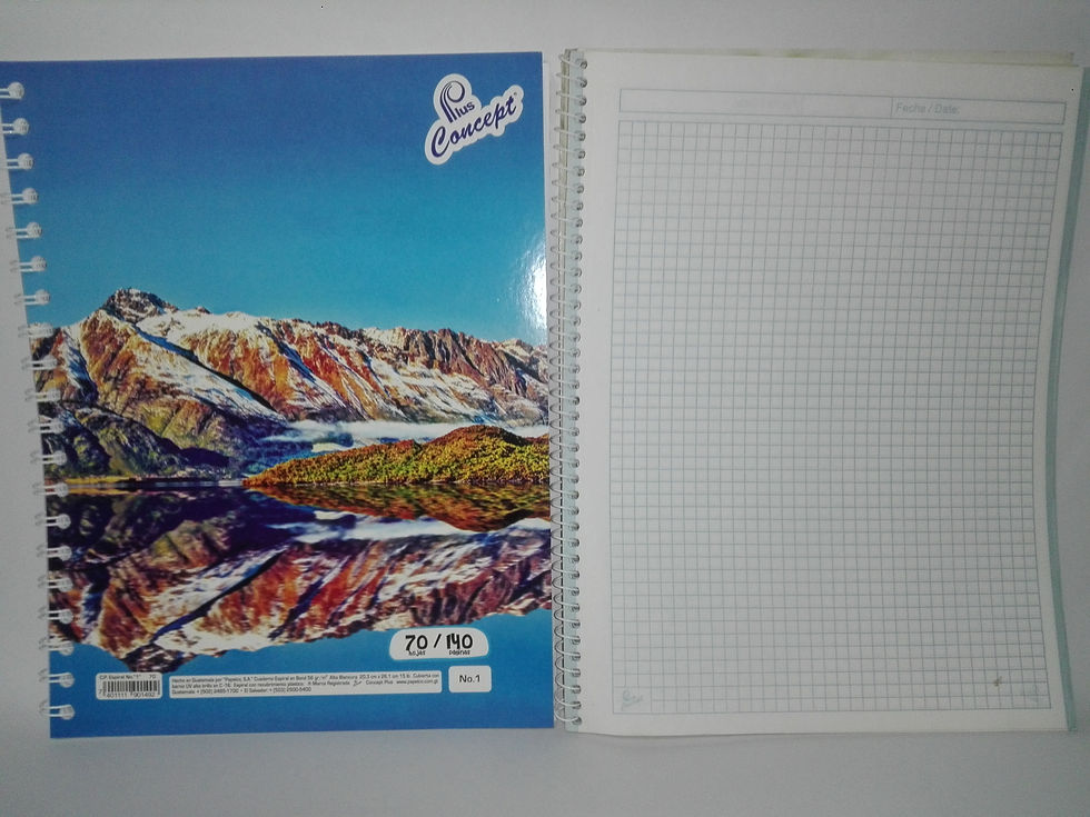 Cuaderno espiral cuadricula pequeña