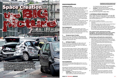 space creation - vehicle rescue - london fire brigade