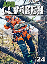 Arbclimber Jo Hedger competition climber