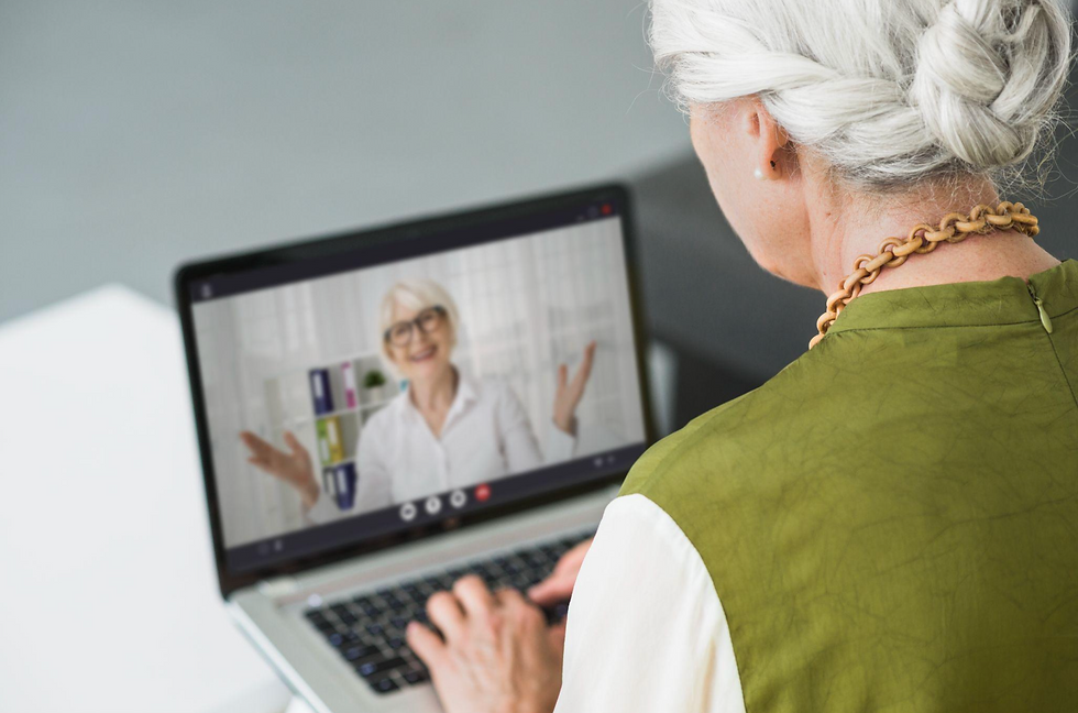 AI-powered telehealth platform with wearable devices tracking patient vitals for remote monitoring.