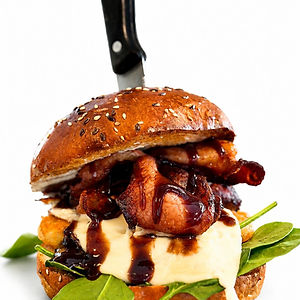 Breakfast burger