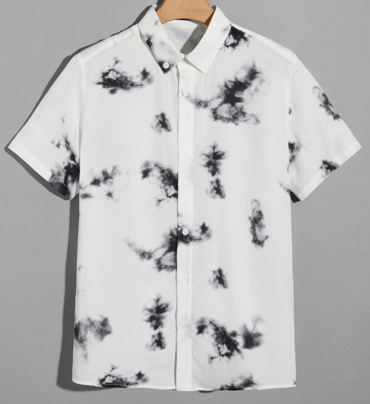 Tie Dye Button Up Shirt