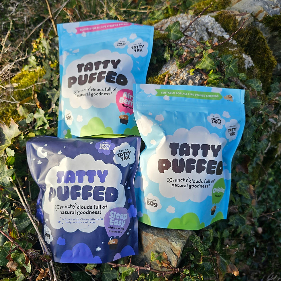 Thumbnail: Tatty Yak Chew Puff Pouches (80g)