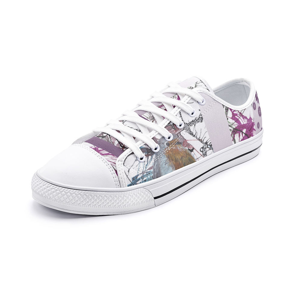 Chaussures basses en toile Low Top Canvas Shoes