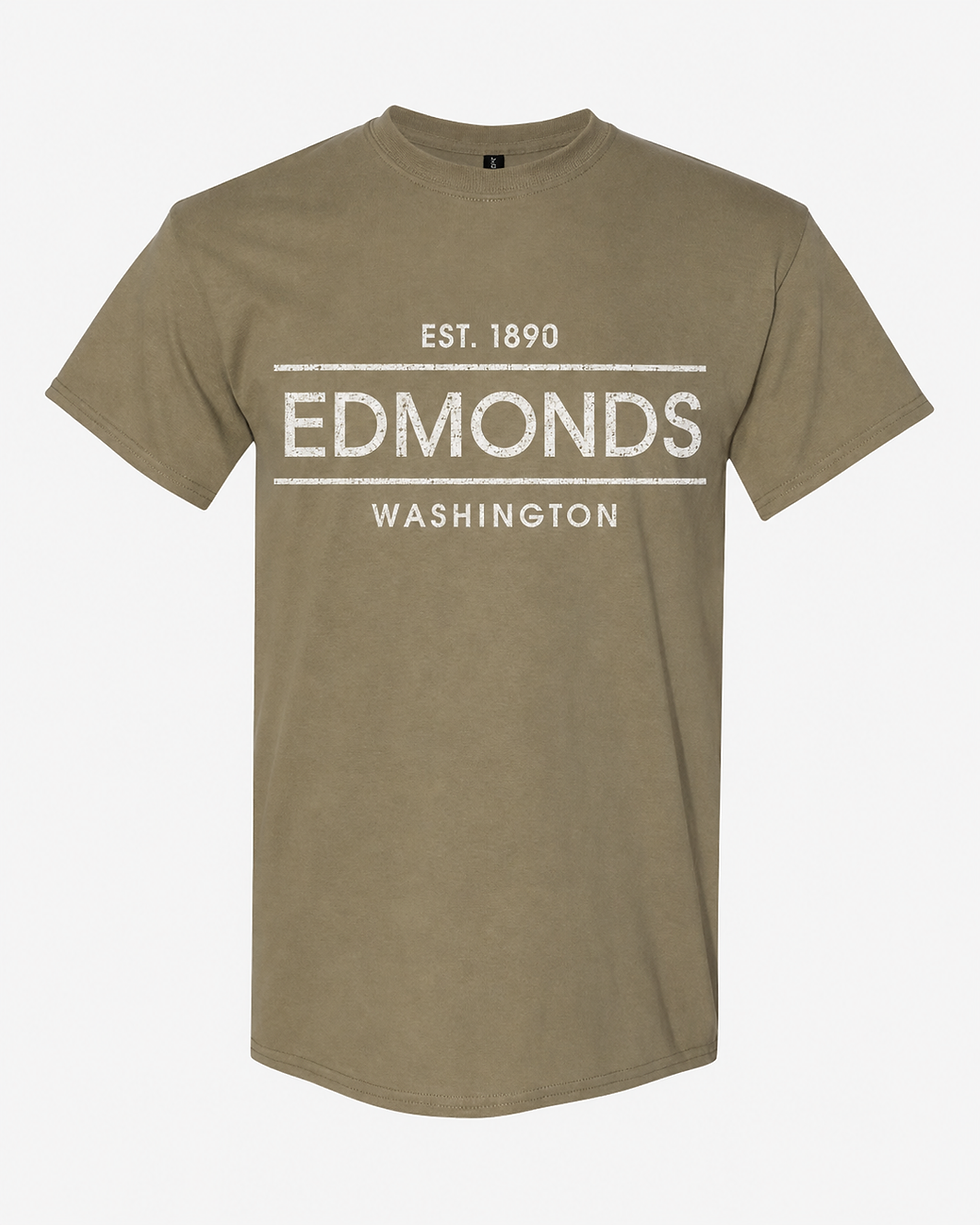 Thumbnail: Edmonds est. 1890 T-Shirt - White Print