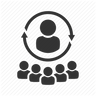 icon for group in a meeting