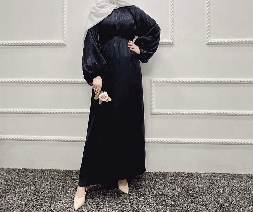 Thumbnail: Bubble Sleeve Abaya