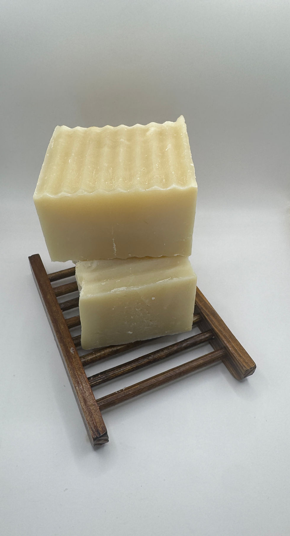 Thumbnail: BAY RUM & PATCHOULI NATURAL HANDCRAFTED BEARD SOAP