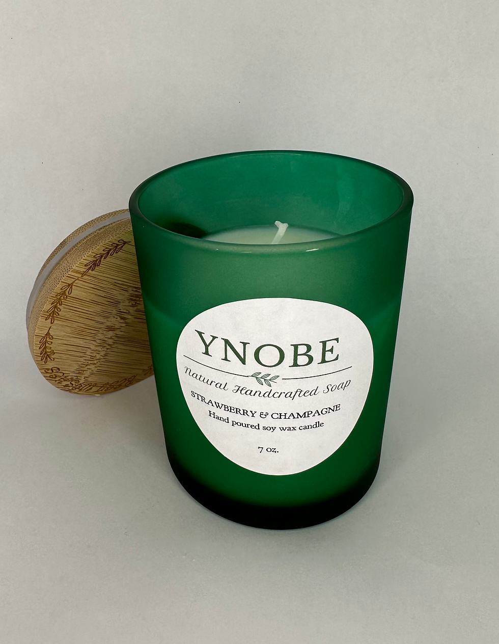 Thumbnail: STRAWBERRY & CHAMPAGNE HAND POURED SOY WAX CANDLES