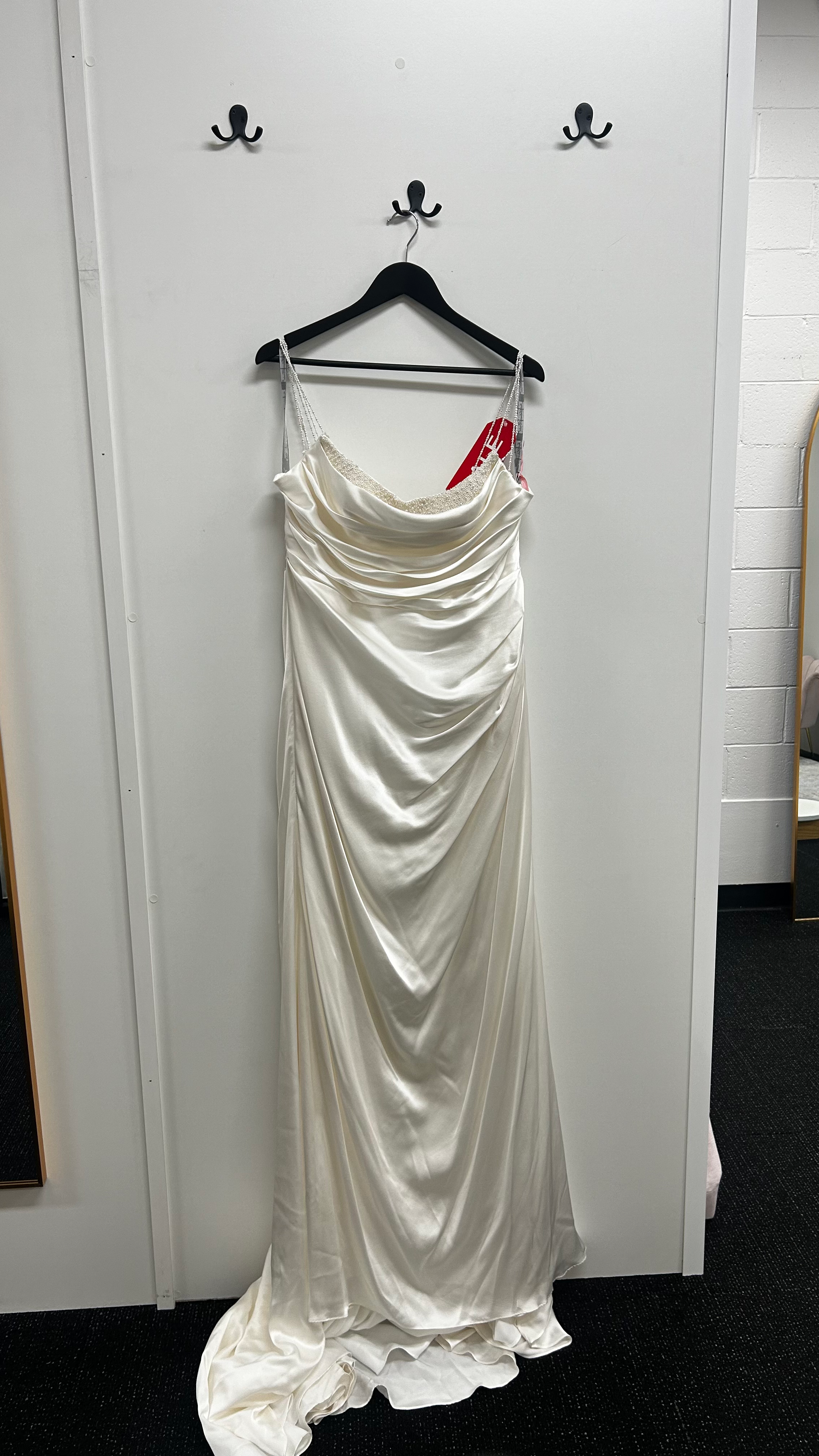 A-line lace wedding dress from the Brides by Francesca Off-the-Rack bridal collection