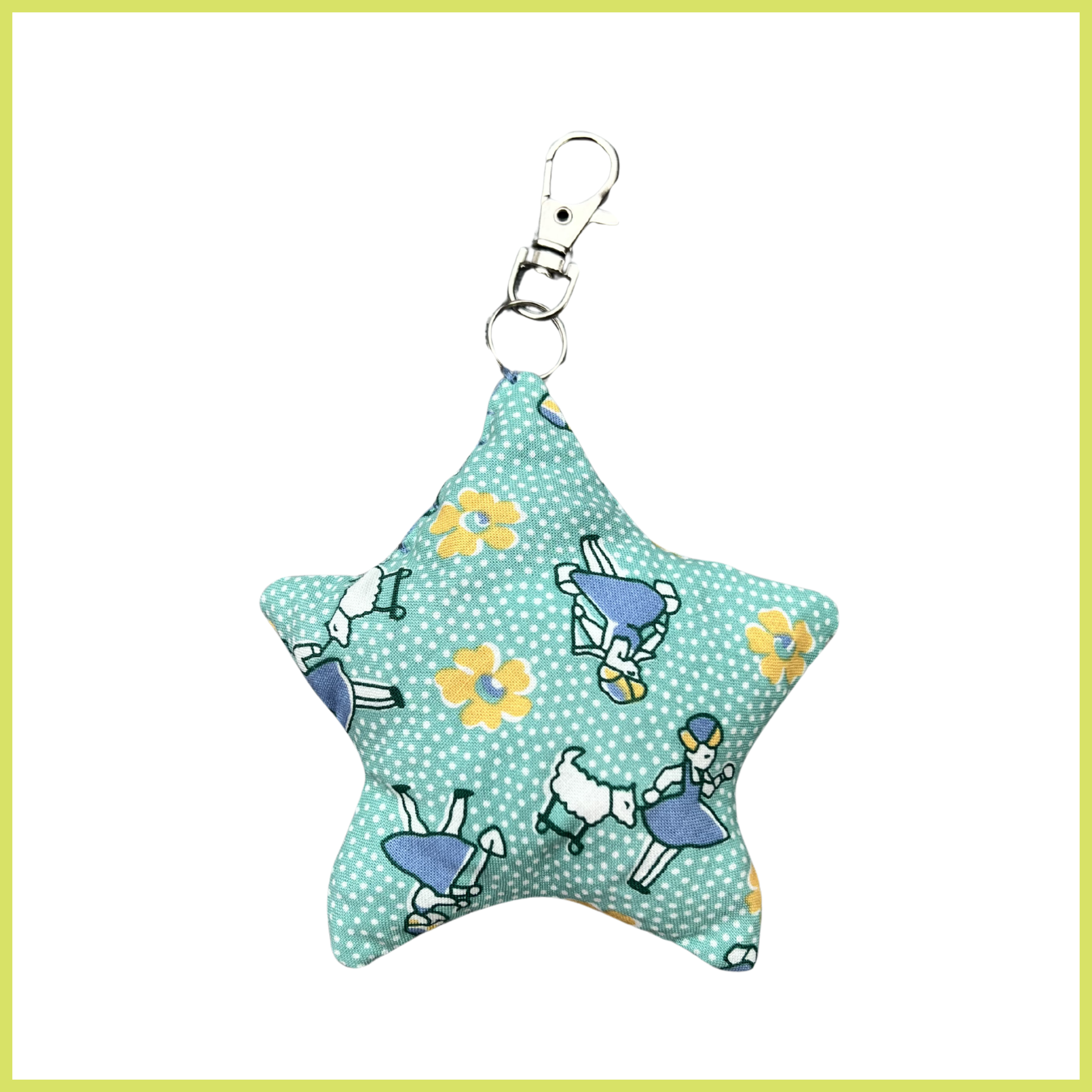 Sheeps & Daisies Flowers Charm