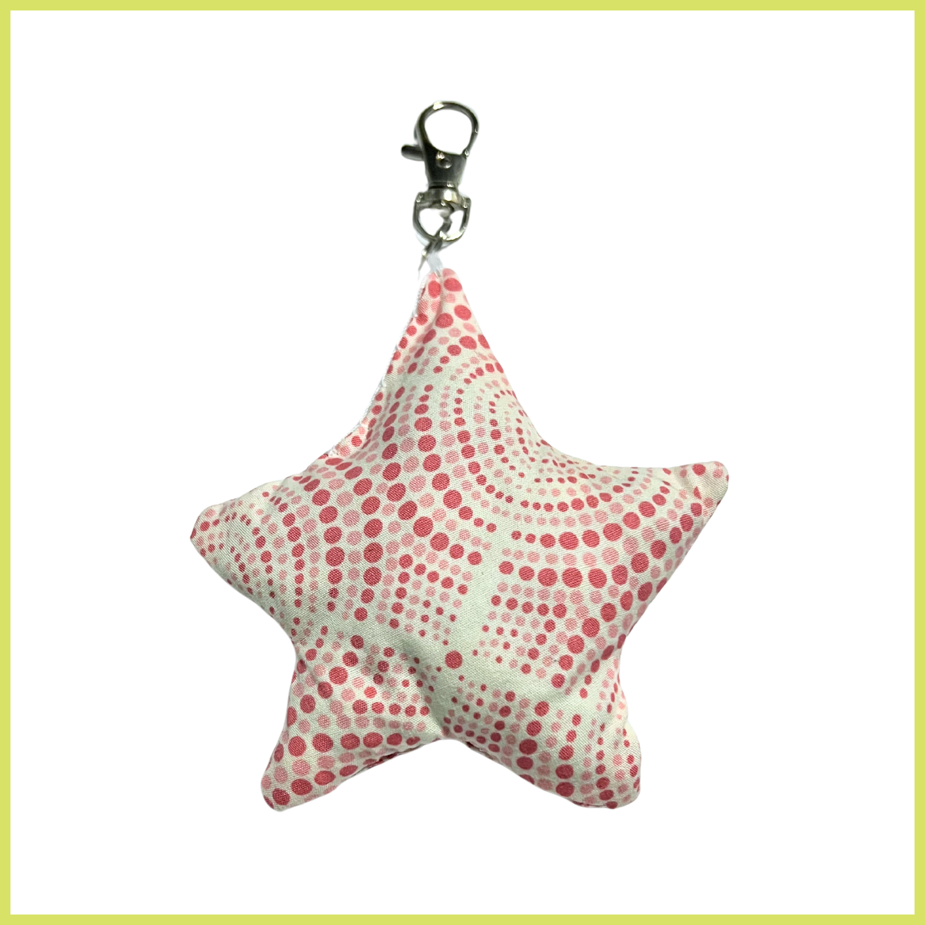 Pink Circles Charm
