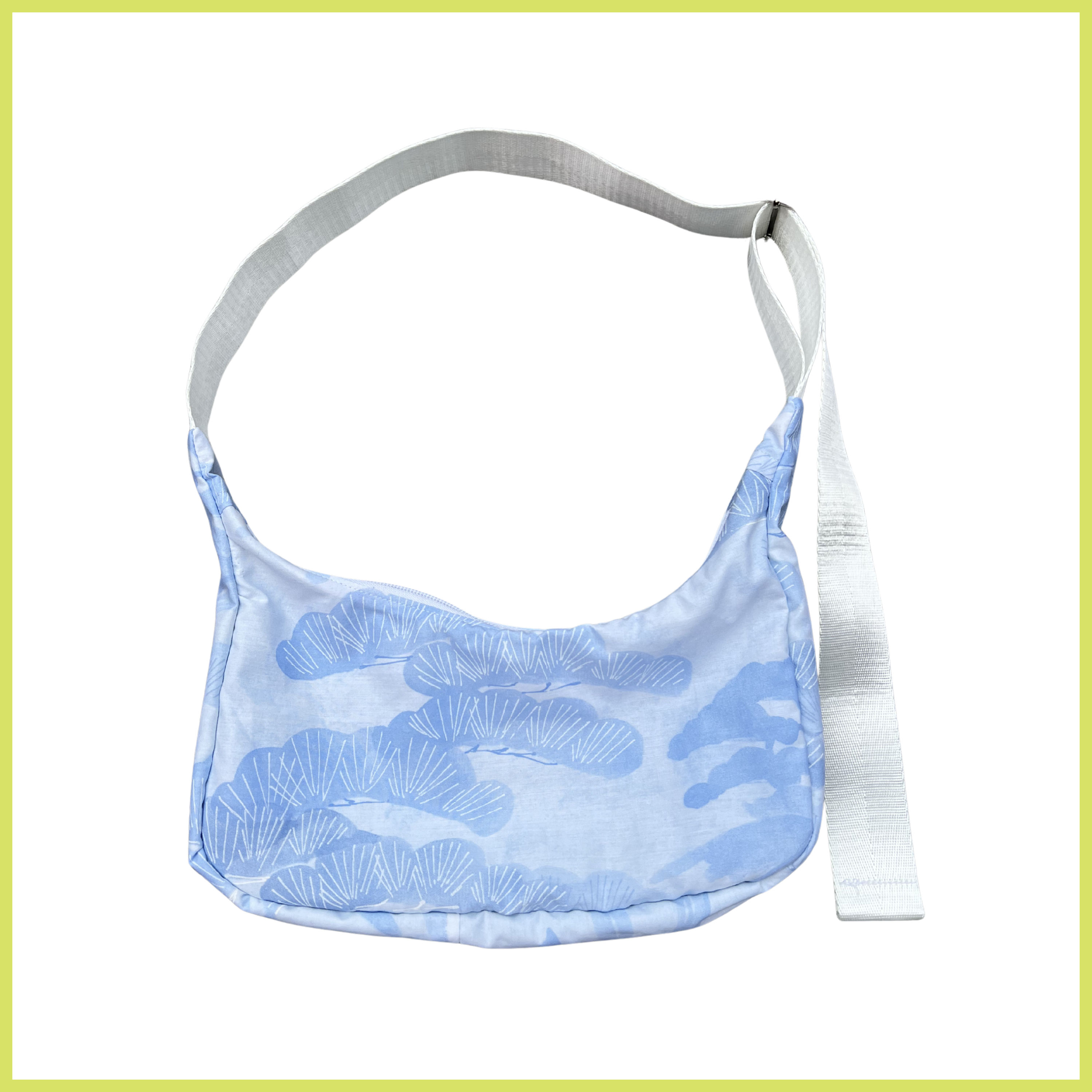 Watercolor Leaves Shoulder Bag