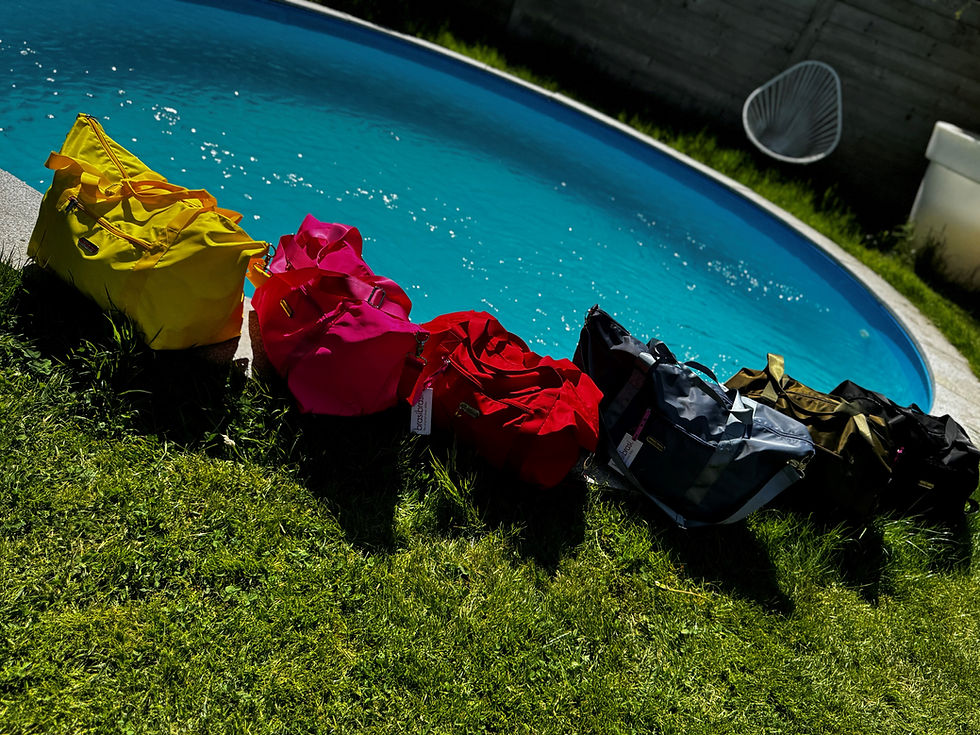 Miniaturbild: travel bag nylon rot