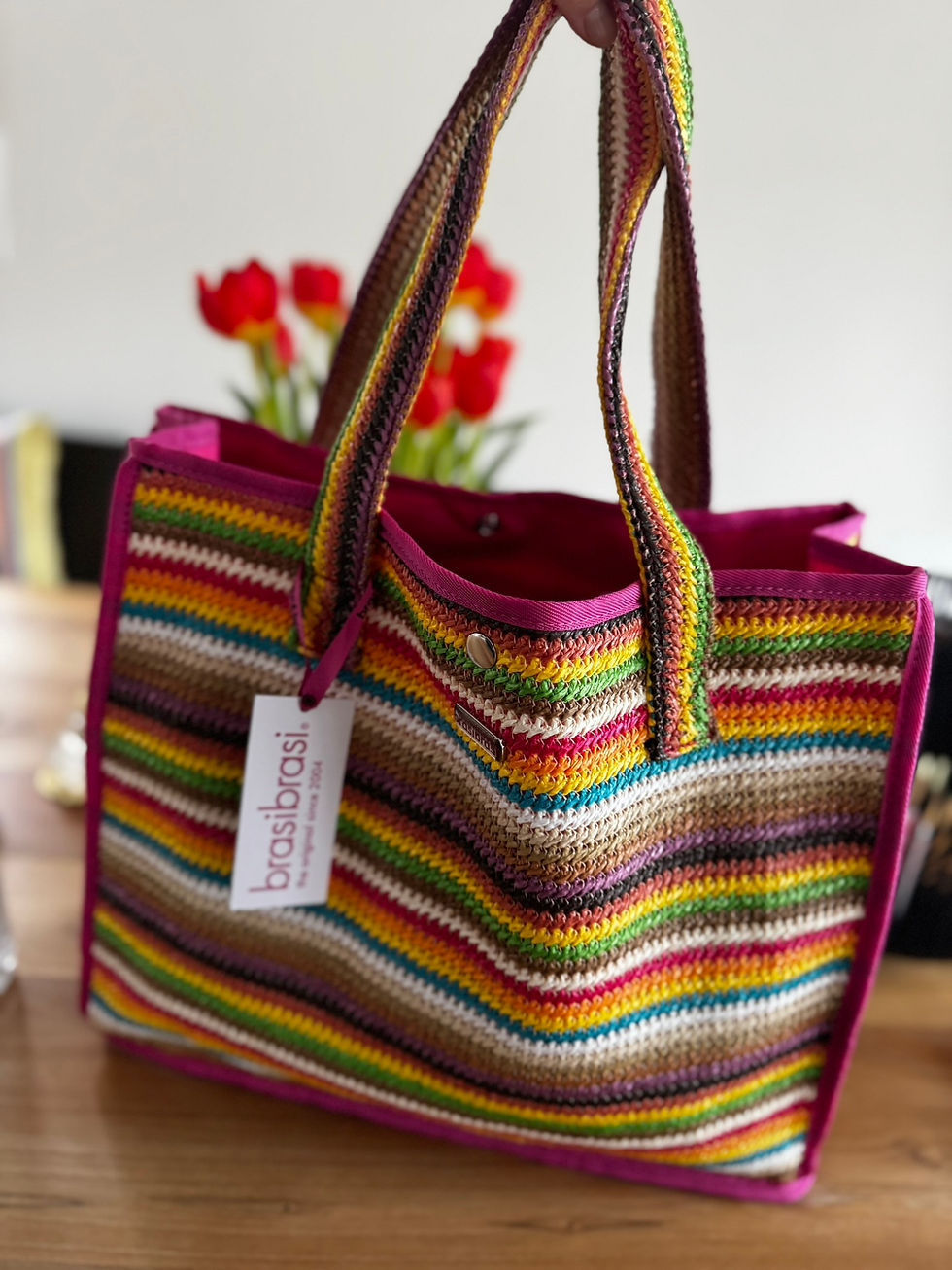 Miniaturbild: soft shopper multicolor pink