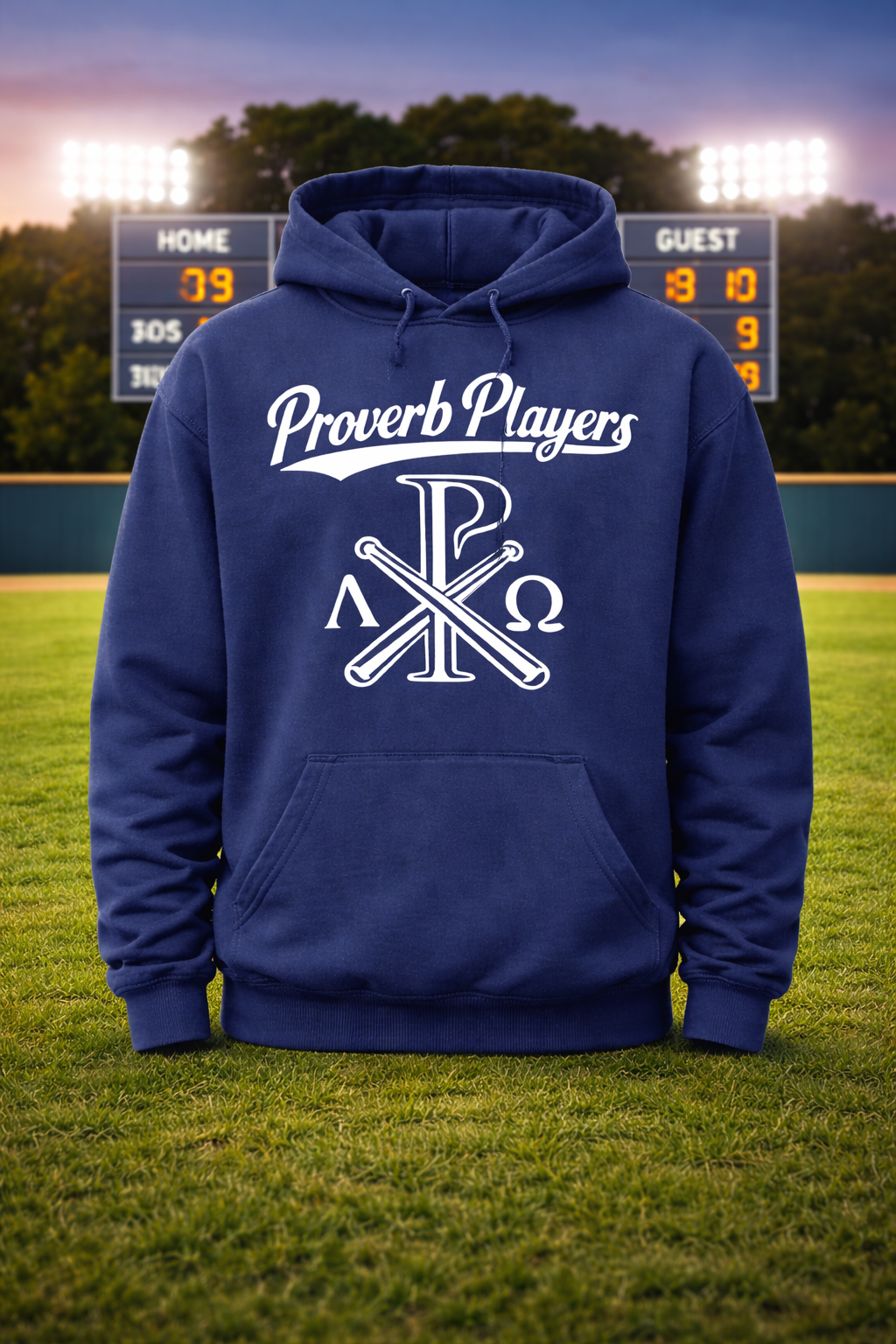 Players Blue Hoodie