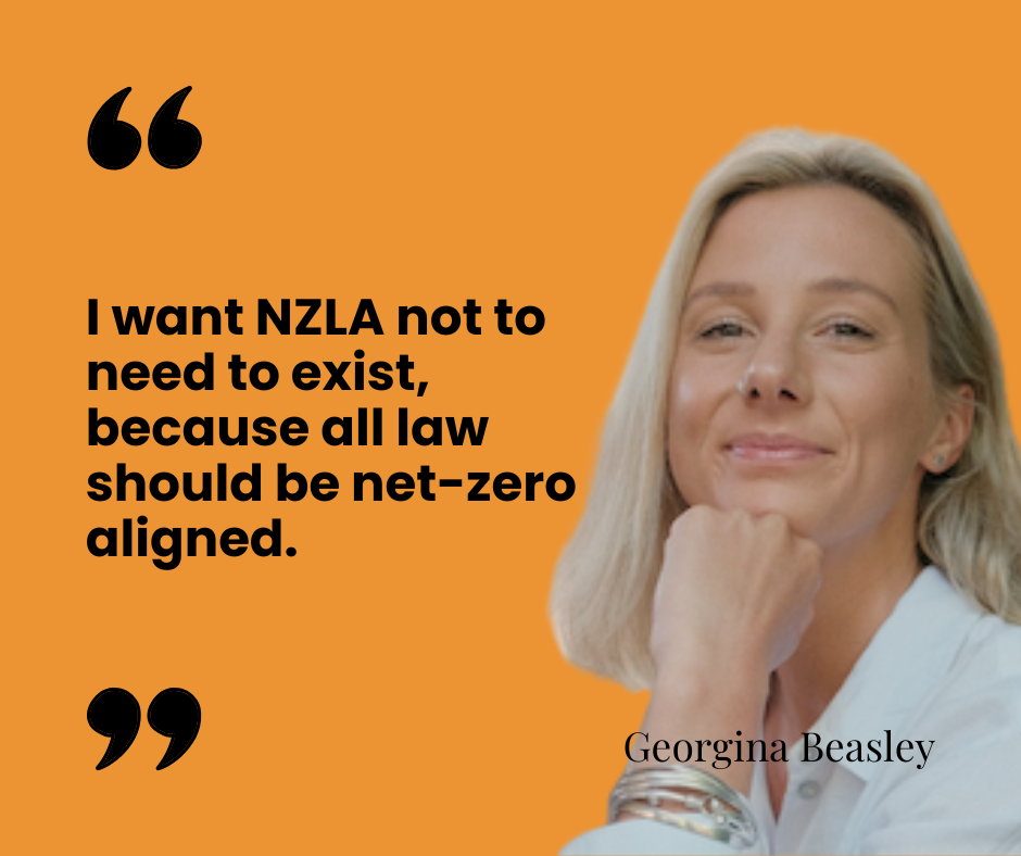 Georgina with a quote