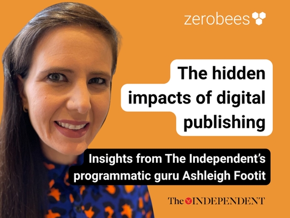 Ashleigh Footit talking about The Independent's digital emissions