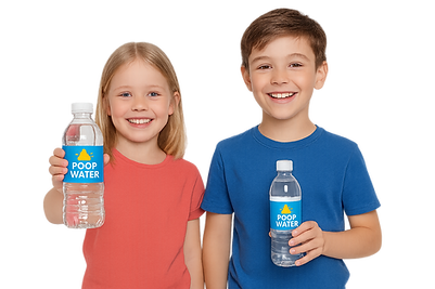 kids poop water is good too poop water
