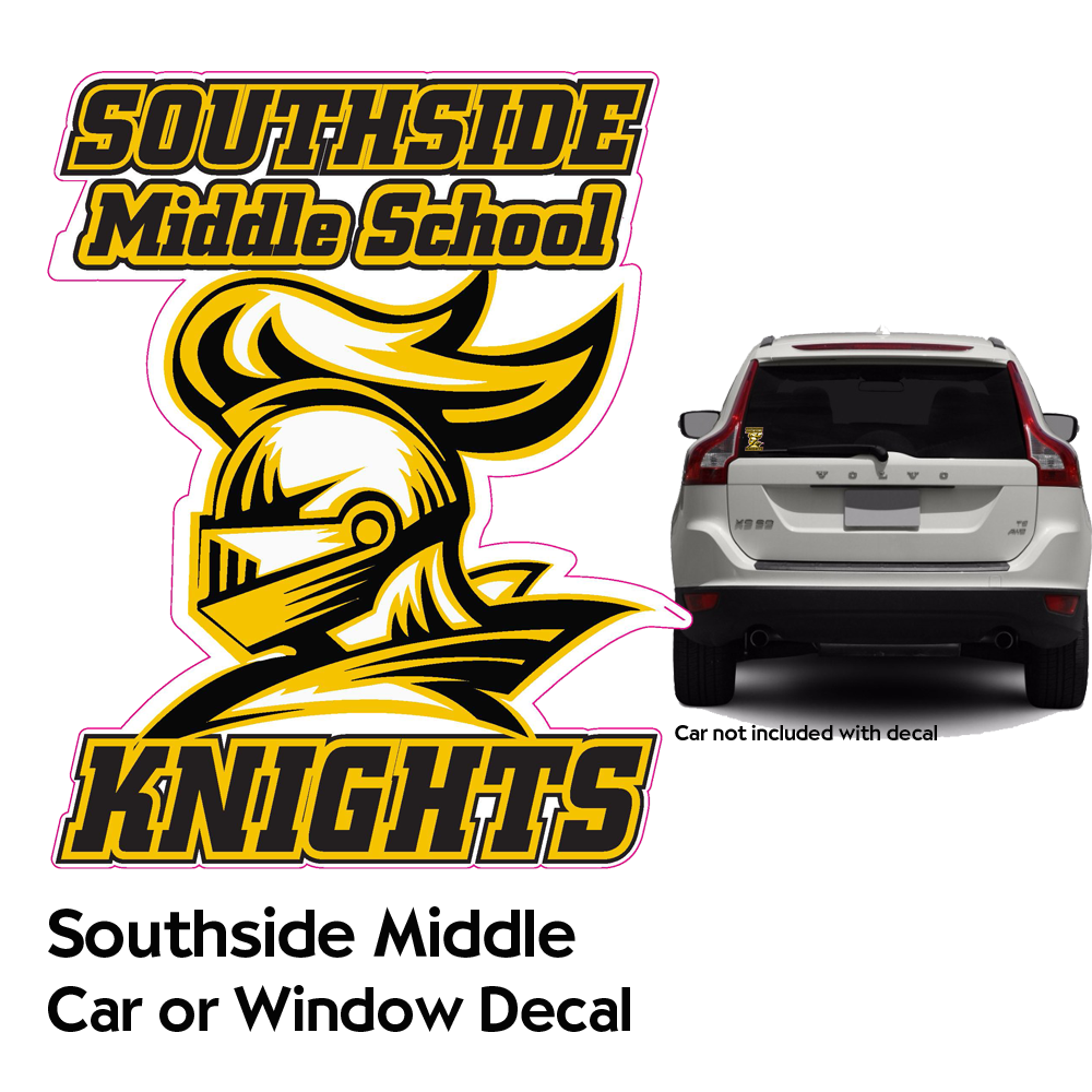 Southside Middle Car Window Decal