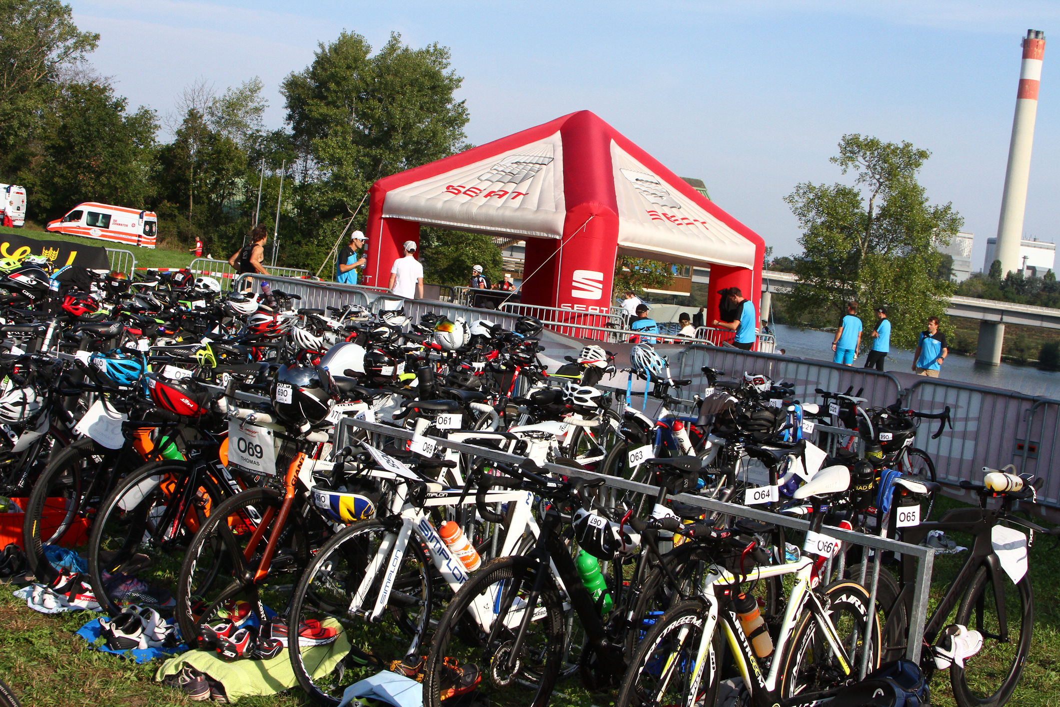 Vienna Triathlon Donauinsel Anreise Wien Triathlon